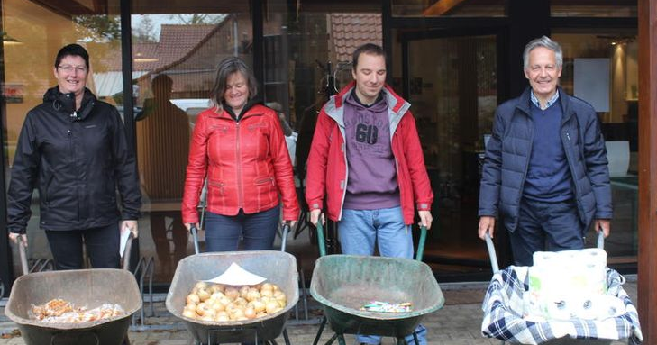 Sint-Pieters deelt